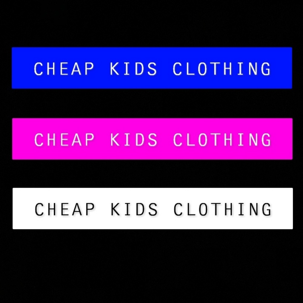 SUPER CHEAP CLOTHE FOR KIDS